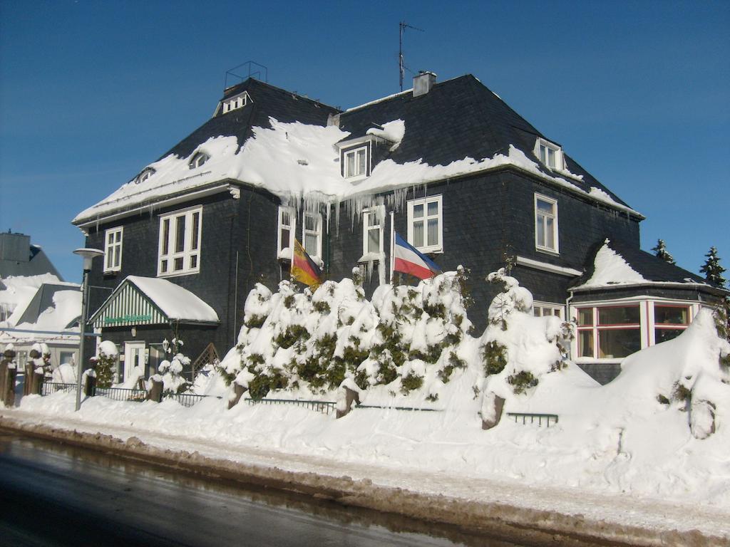 Pension Haus Am Waldesrand Oberhof  Eksteriør bilde